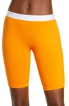 Tomboyx 9-inch Boxer Briefs In Orange Crush
