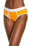 Tomboyx Next Gen Iconic Briefs In Orange Crush