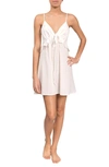 Everyday Ritual Isabelle Ruffle-trim Short Nightgown In White