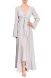 Everyday Ritual Diane Cotton Duster Robe In Mist