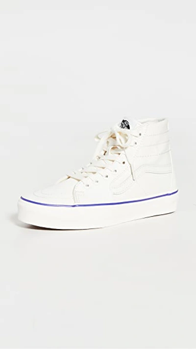 Vans Retro Cali Sk8-hi Tapered Sneakers In Marshmallow/spectrum Blue