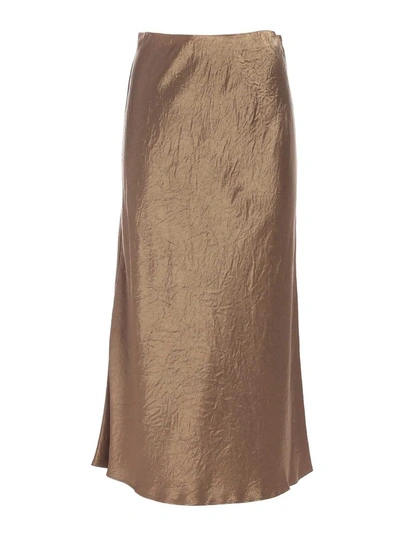 Max Mara Alessio Skirt In Brown