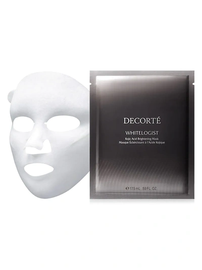 Decorté Whitelogist Kojic Acid Brightening Mask (17.5ml X 6)