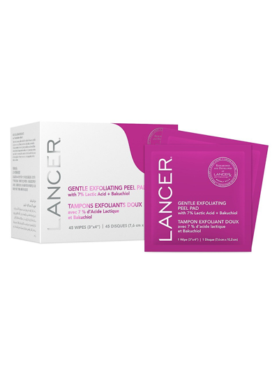 Lancer Gentle Exfoliating Peel Pads In Colourless