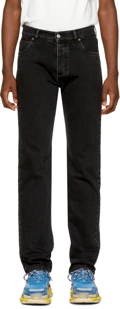 Balenciaga Black Five Pockets Jeans