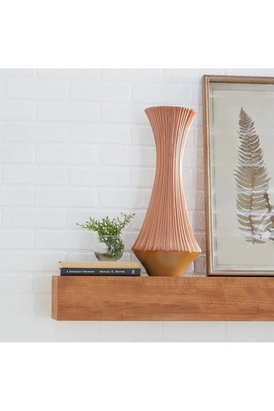 Willow Row Rust Ceramic Modern Vase