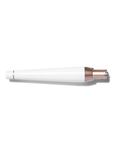 T3 Tousled Waves Tapered Interchangeable Styling Wand In White/rose Gold