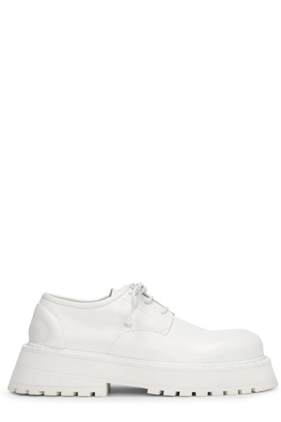 Marsèll Micarro Riddge Sole Oxford Shoes In White