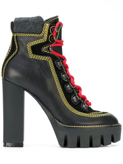 Dsquared2 Lace Up Platform Boots