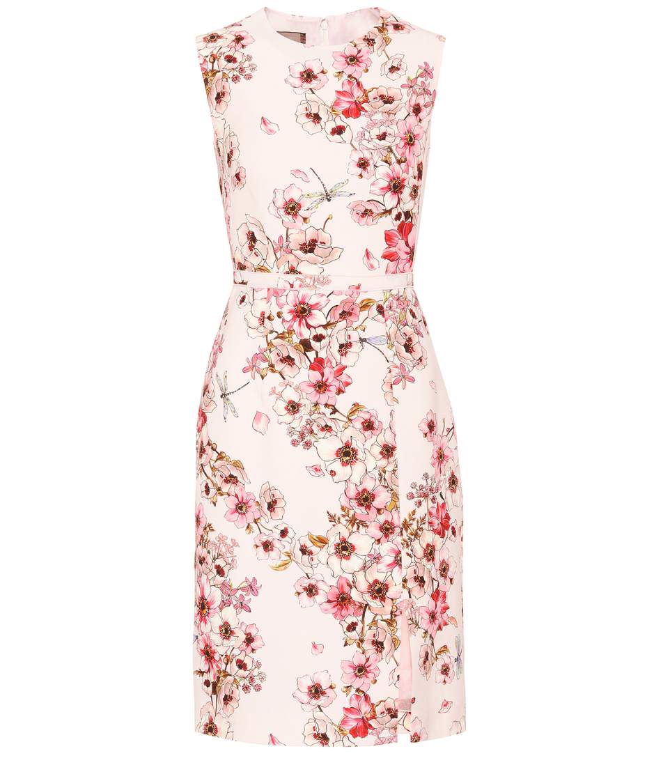Giambattista Valli Floral-printed Silk Dress | ModeSens