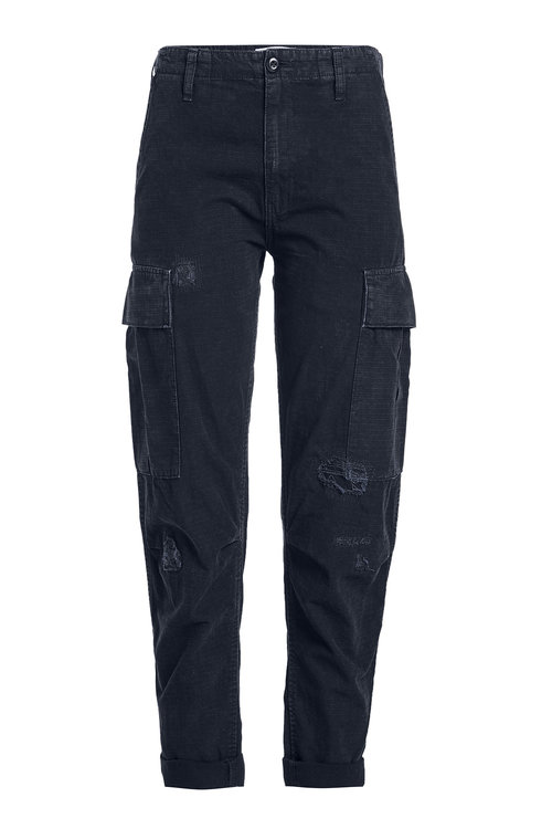 distressed cargo pants