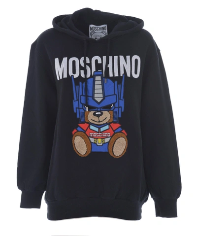 Moschino transformer bear hoodie deals