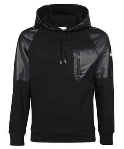 Pyrenex Whitewater Hooded Sweatshirt In Black