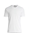 Kiton Men's Cotton-cashmere T-shirt In White