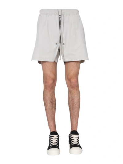 Rick Owens Bela Boxer Shorts In Grey