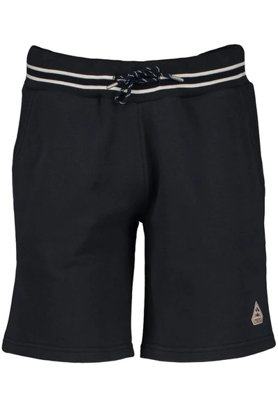 Pyrenex Mael Cotton Shorts In Blue