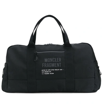 Moncler X Fragment Reversible Travel Bag In Black