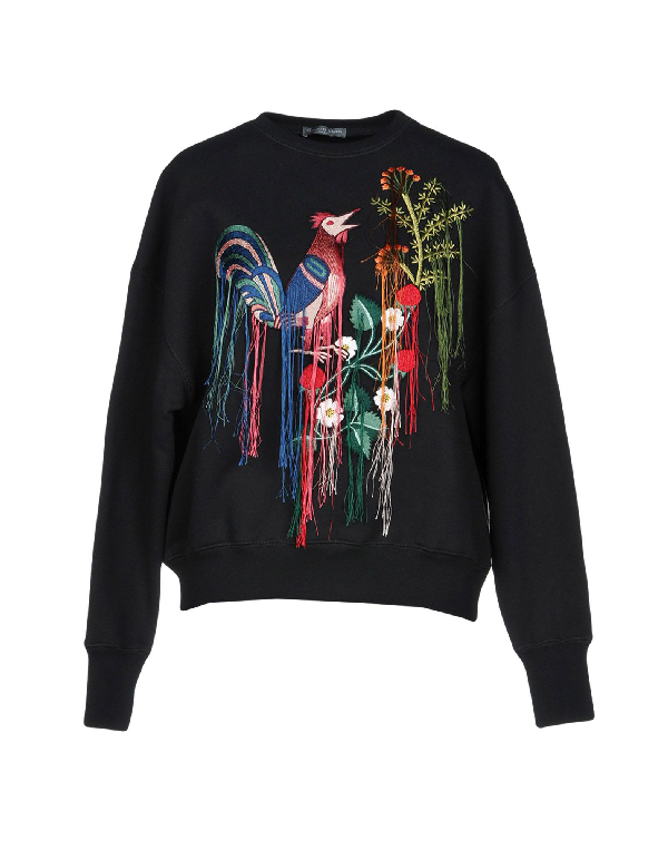 alexander mcqueen embroidered sweatshirt