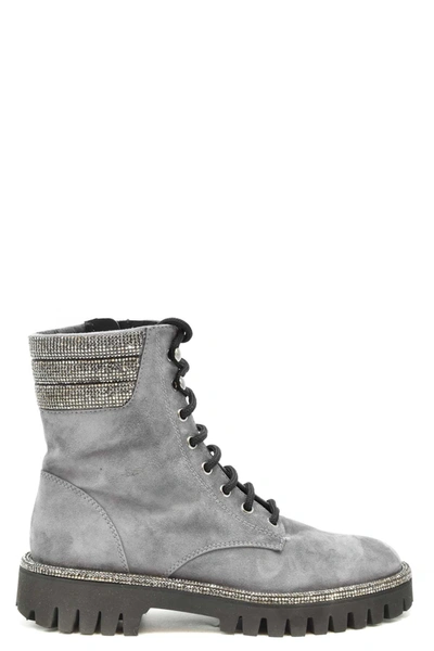 Ninalilou Womens Grey Boots