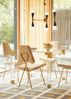 Jonathan Adler Jacques Game Table In Gold