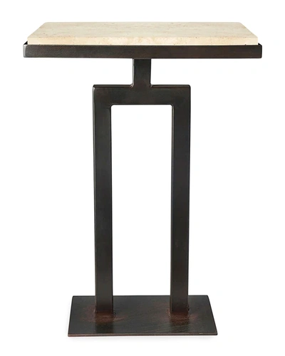 Jan Barboglio Rectangular Torreon Stone-top Table