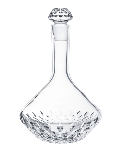 Saint Louis Crystal Folia Wine Decanter In Clear