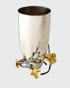 Michael Aram Gold Orchid Medium Vase In Silver