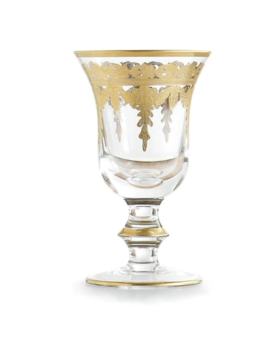 Arte Italica Vetro Gold Water Goblet
