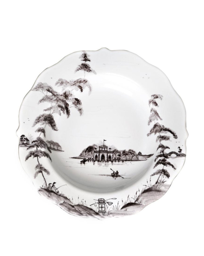 Juliska Country Estate Delft Blue Pasta/soup Bowl Boathouse In Flint