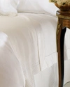 Sferra Queen Giza 45 Sateen Fitted Sheet In Ivory