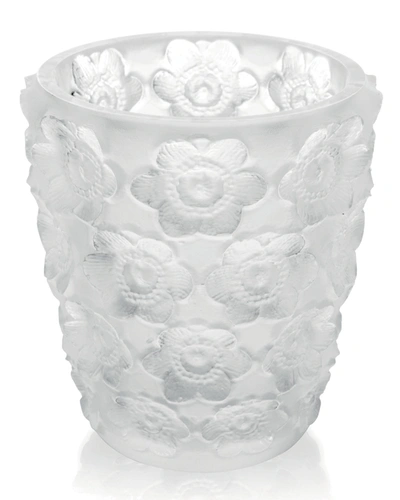 Lalique Anemones Votive In Clear