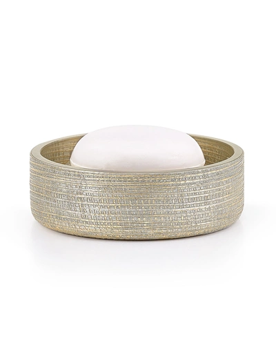 Labrazel Woven Metallic Soap Dish