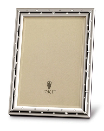 L'objet Stars Platinum Picture Frame, 5" X 7"