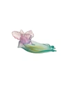 Daum Orchid Dish In Green/pink