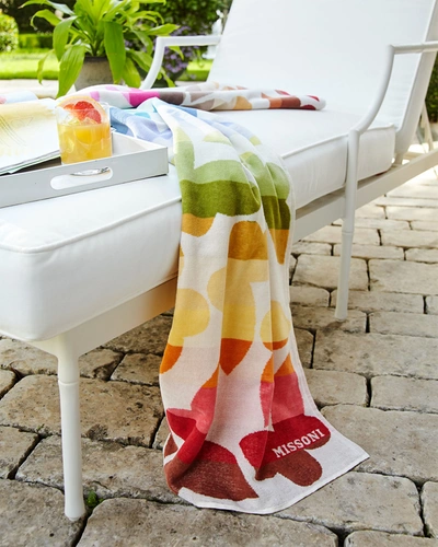 Missoni Jamelia Beach Towel In Multi Pattern