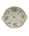 Herend Queen Victoria Chop Plate With Handles