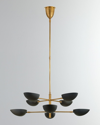 Aerin Graphic Large Two-tier Chandelier