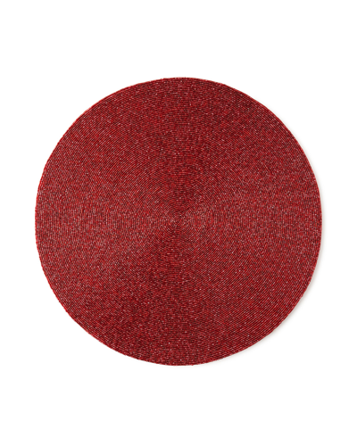 Kim Seybert Confetti Placemat In Red
