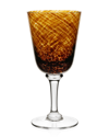 William Yeoward Vanessa Glass Water Goblet, Tortoise