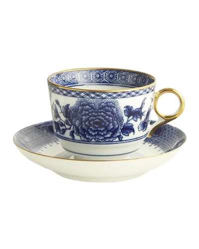 Mottahedeh Imperial Blue Cup & Saucer Set