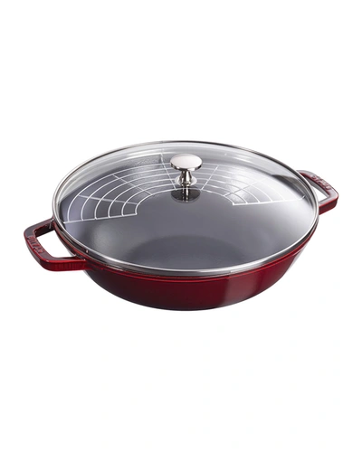 Staub 4.5-qt. Perfect Pan, Grenadine In Maroon