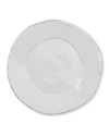 Vietri Lastra European Dinner Plate In Grey
