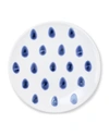 Vietri Santorini Dot Salad Plate In Blue