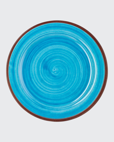 Mario Luca Giusti St. Tropez Salad/dessert Plate In Turquoise