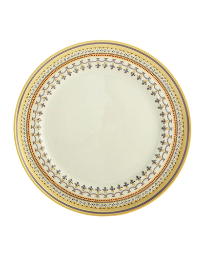 Mottahedeh Chinoise Blue Dinner Plate In Gold/blue