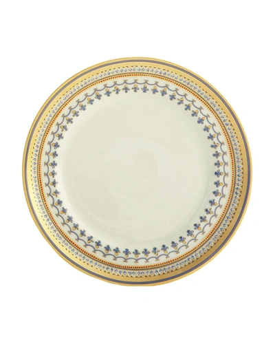 Mottahedeh Chinoise Blue Bread & Butter In Gold/blue