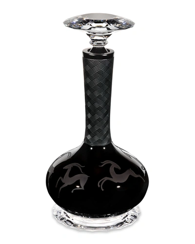 Vista Alegre Gazelle Engraved Decanter