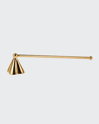 Aerin Petal Candle Snuffer In Gold