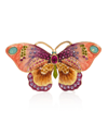 Jay Strongwater Madame Small Butterfly Figurine In Multi