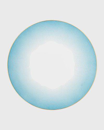 Raynaud Aura Buffet Plate In Light Blue